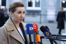 Dánska premiérka Mette Frederiksenová. FOTO: TASR/AP