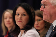 Nemecká ministerka zahraničných vecí Annalena Baerbocková. FOTO: Reuters