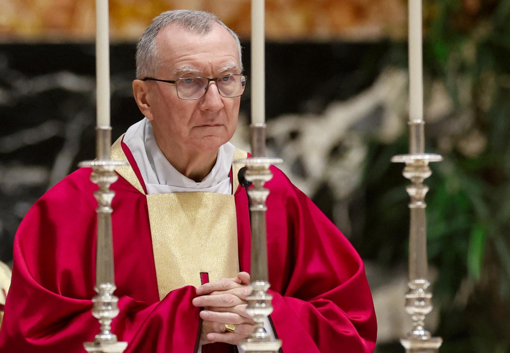Vatikánsky štátny sekretár kardinál Pietro Parolin. FOTO: Reuters