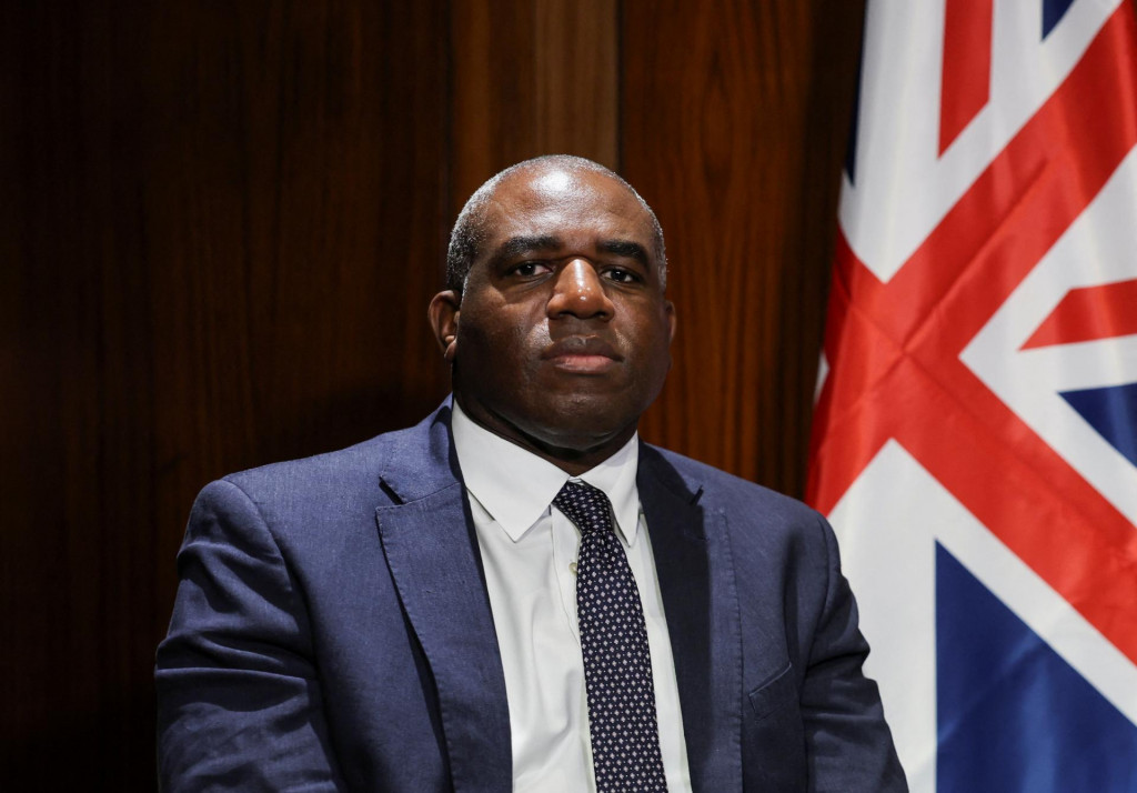 Britský minister zahraničných vecí David Lammy. FOTO: Reuters