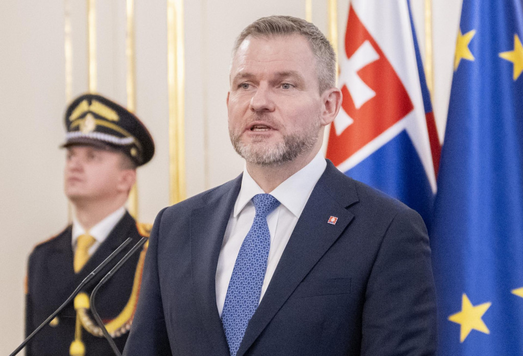 Na snímke prezident Peter Pellegrini. FOTO: TASR/Martin Baumann