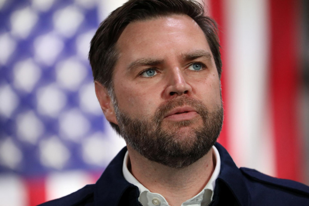 Americký viceprezident J. D. Vance. FOTO: Reuters