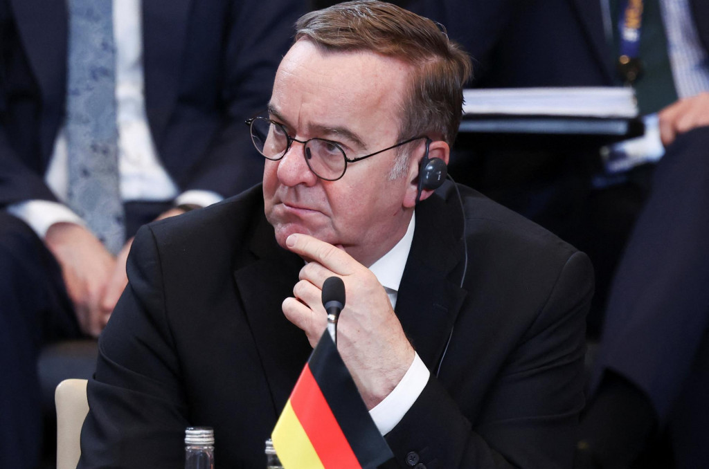 Nemecký minister obrany Boris Pistorius. FOTO: Reuters