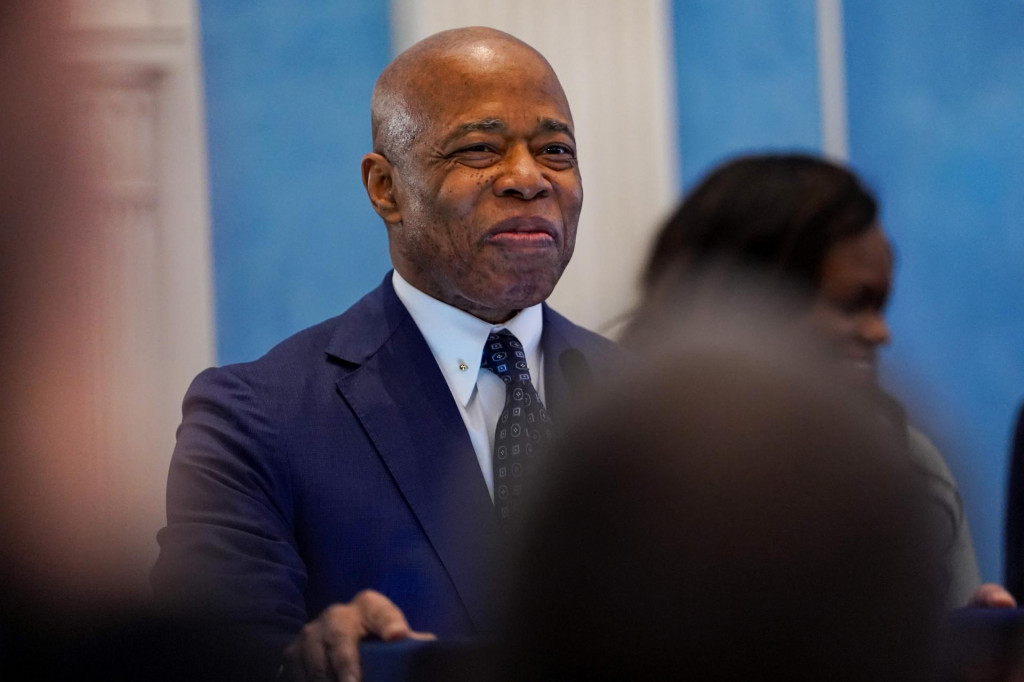 Starosta New Yorku Eric Adams. FOTO: Reuters