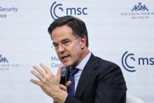 Generálny tajomník Aliancie Mark Rutte. FOTO: Reuters