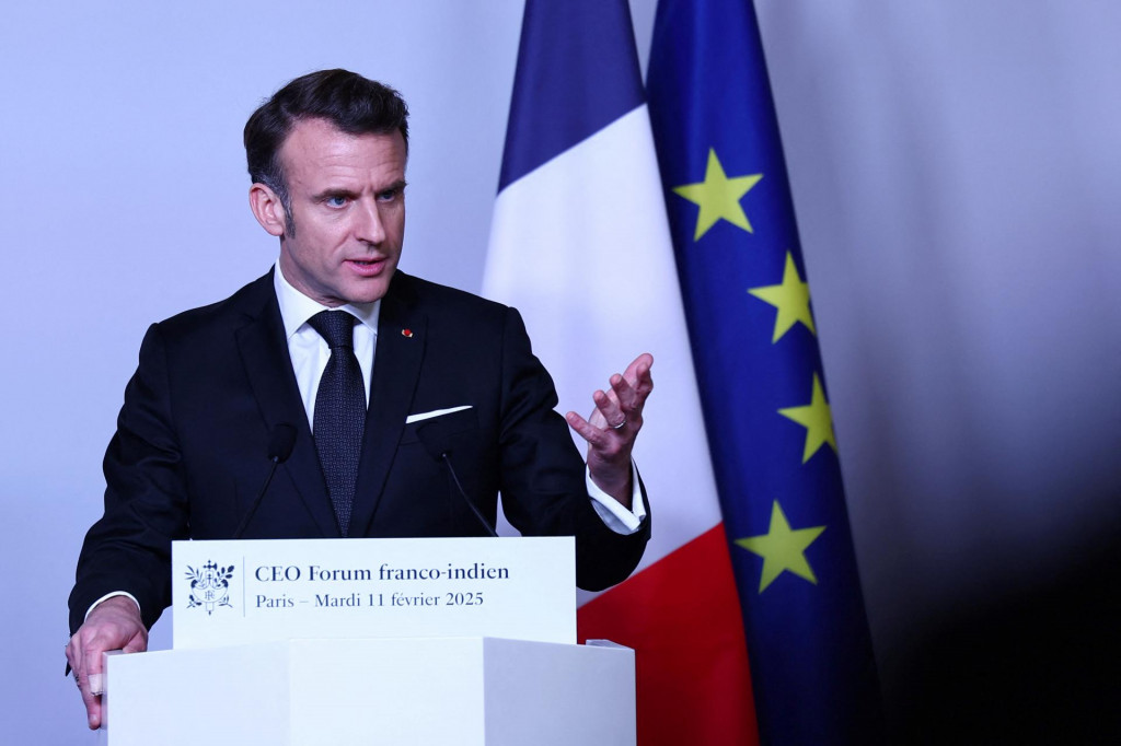 Francúzsky prezident Emmanuel Macron. FOTO: Reuters