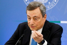 Bývalý prezident Európskej centrálnej banky Mario Draghi. FOTO: Reuters