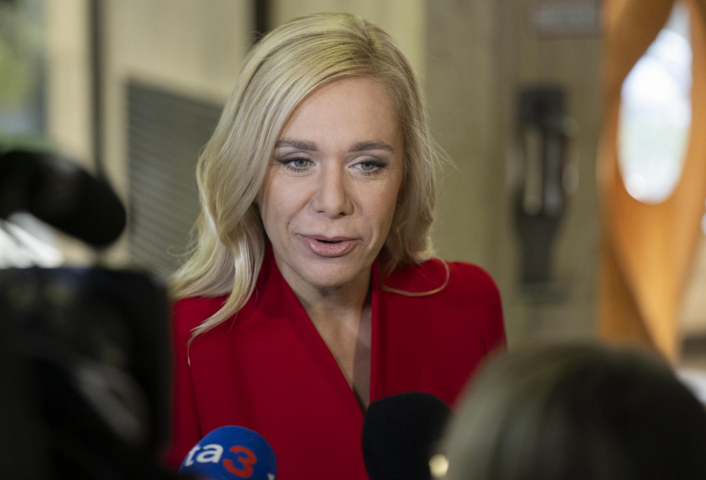 Podpredsedníčka vlády a ministerka hospodárstva Denisa Saková. FOTO: TASR/Martin Baumann