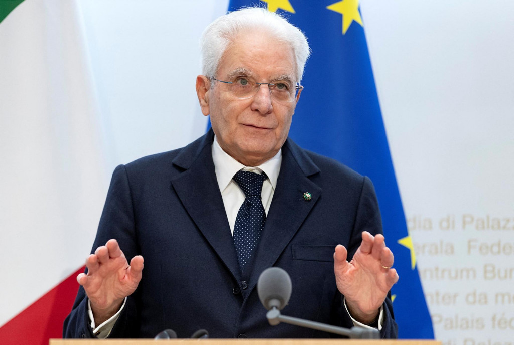 Taliansky prezident Sergio Mattarella. FOTO: Reuters