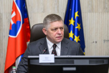 Predseda vlády Robert Fico (Smer-SD) čelí tiahlej koaličnej kríze. FOTO: TASR