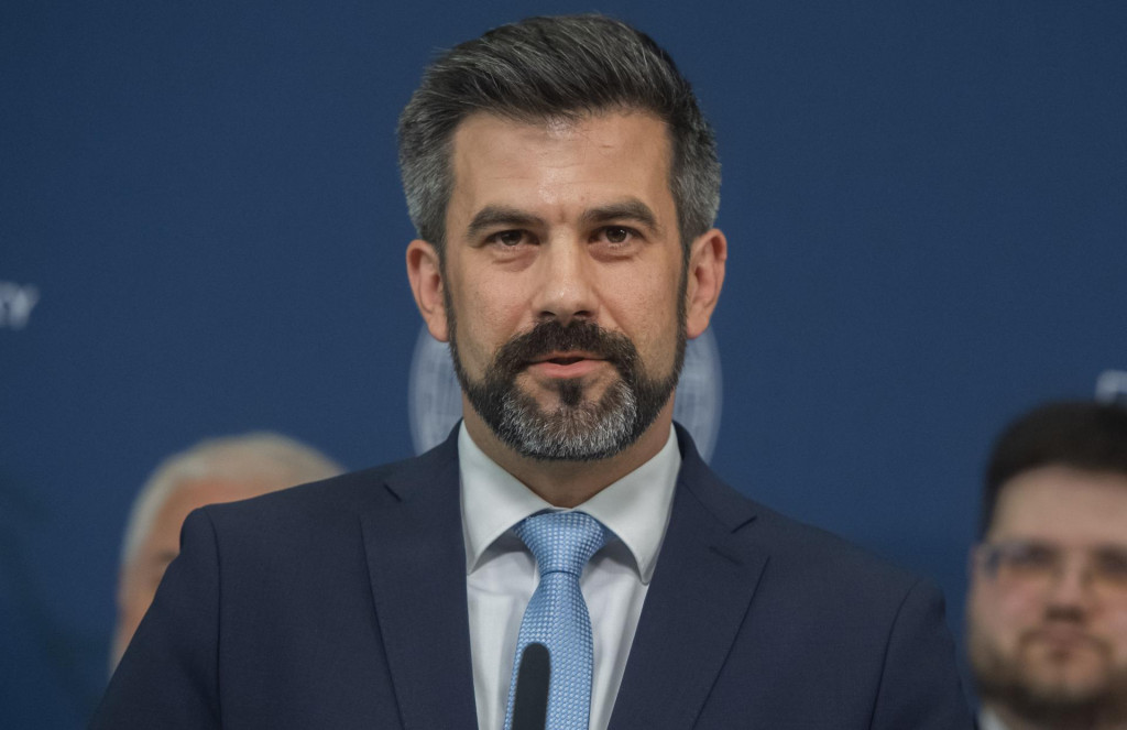 Poslanec Národnej rady za Progresívne Slovensko Ján Hargaš. FOTO TASR/Martin Baumann