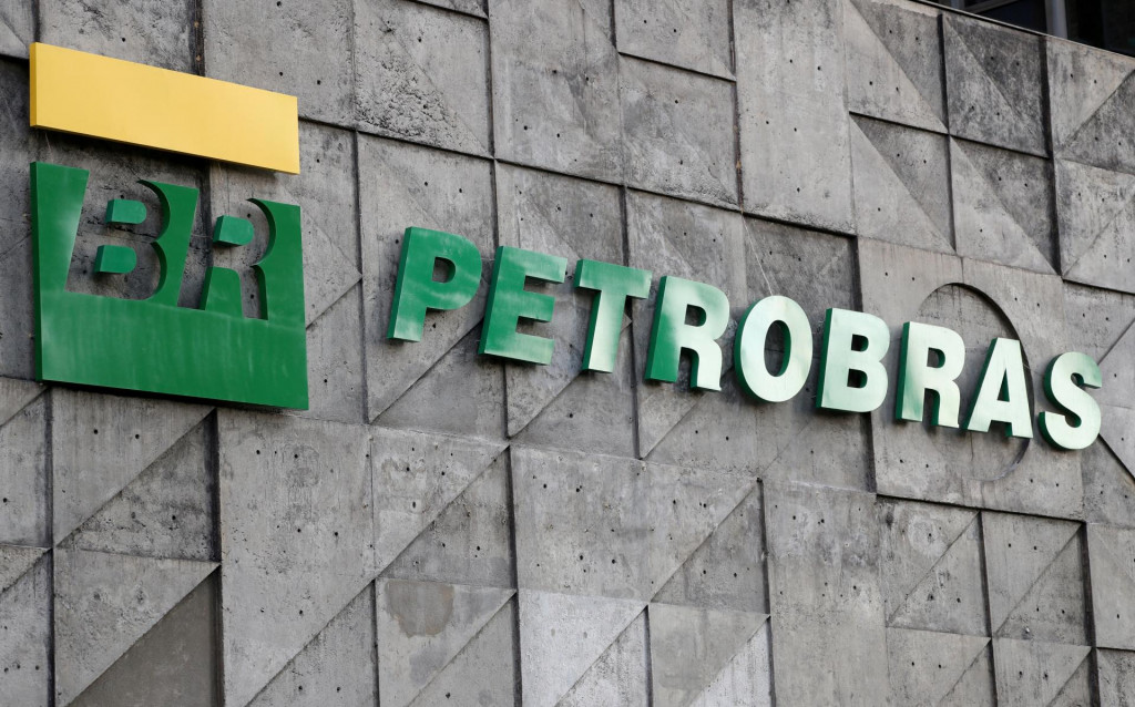 Logo brazílskej štátnej ropnej spoločnosti Petrobras. FOTO: REUTERS
