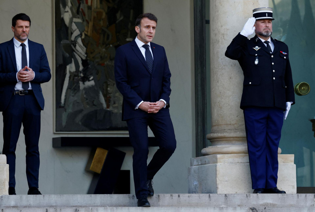 Francúzky prezident Emmanuel Macron. FOTO: Reuters