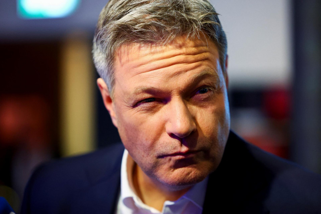 Nemecký vicekancelár a minister hospodárstva Robert Habeck. FOTO: REUTERS