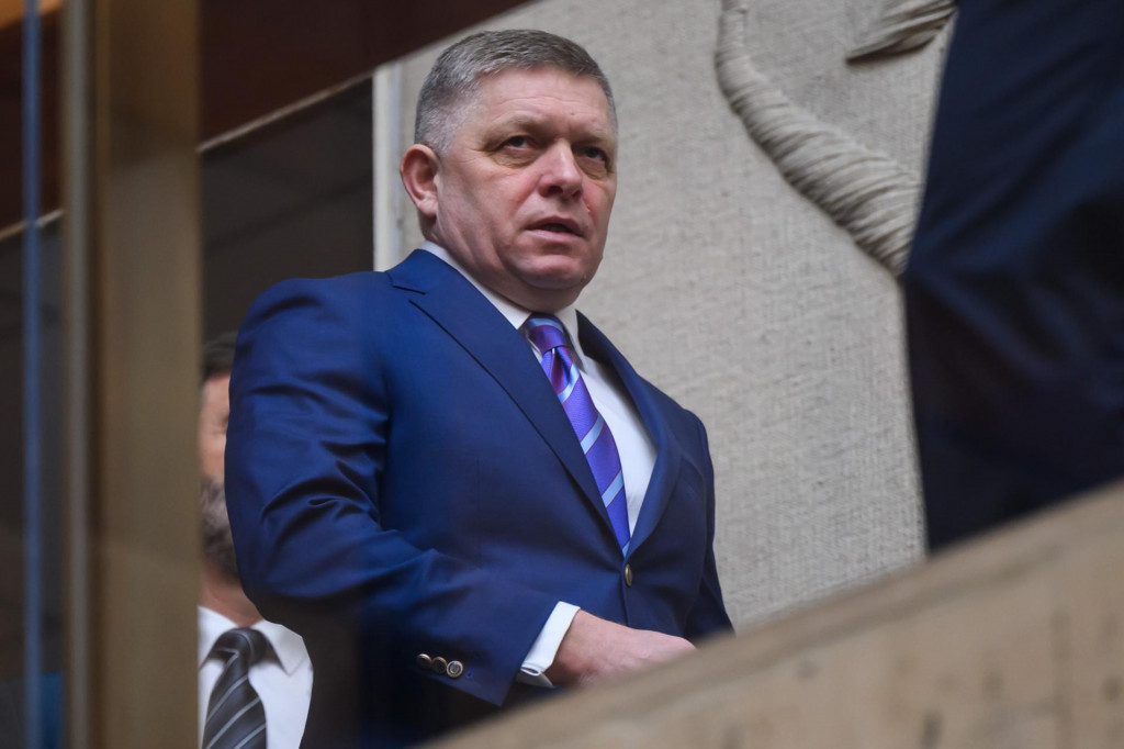 Predseda vlády Robert Fico (Smer-SD). FOTO: TASR/Jaroslav Novák