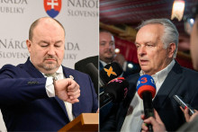 Rudolf Huliak momentálne čaká na oficiálne potvrdenie dohody. V parlamente by ho v takom prípade nahradil Miroslav Radačovský. FOTO: TASR/P. Neubauer, HN/Katarína Kincelová