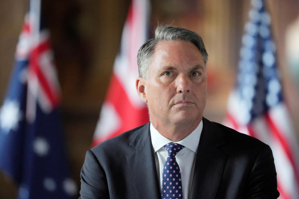 Austrálsky minister obrany Richard Marles. FOTO: Reuters
