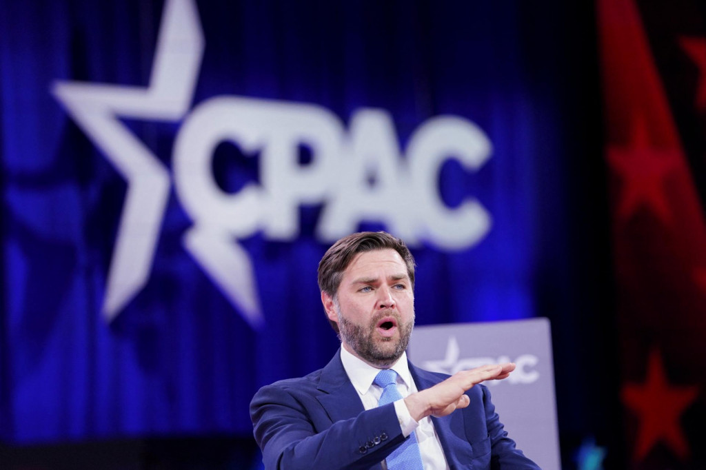 Americký viceprezident J. D. Vance. FOTO: Reuters