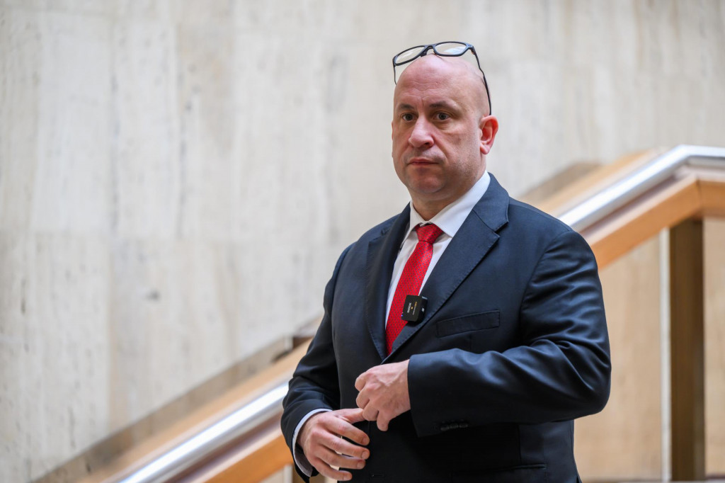 Minister dopravy a výstavby Jozef Ráž ml. (nominant Smer-SD). FOTO: TASR/Jaroslav Novák