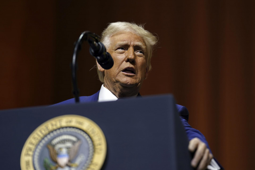 Americký prezident Donald Trump. FOTO: TASR/AP