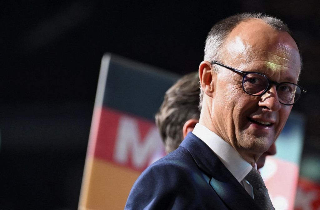 Líder konzervatívnej únie CDU/CSU do volieb Friedrich Merz. FOTO: REUTERS