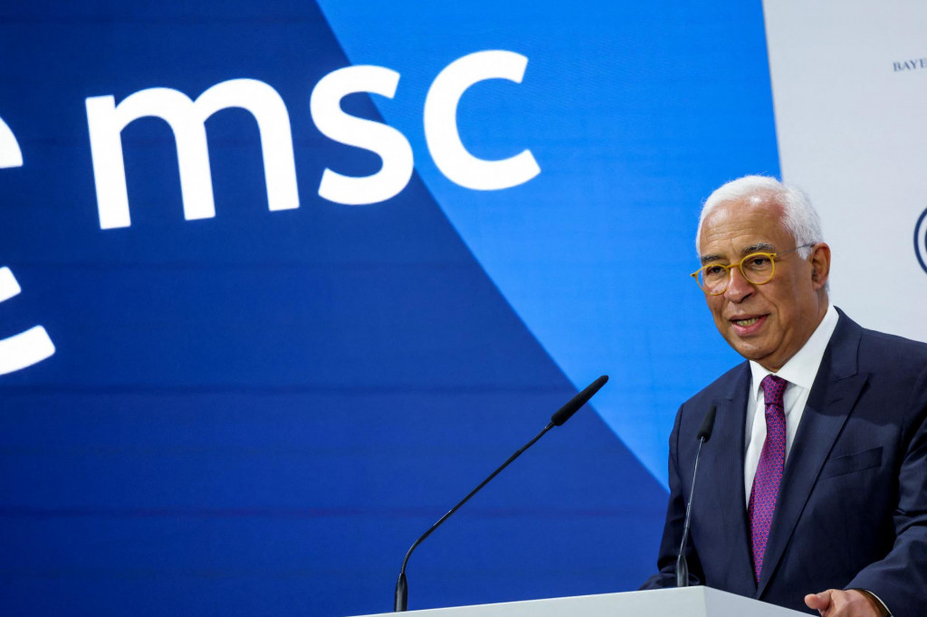 Predseda Európskej rady António Costa. FOTO: Reuters