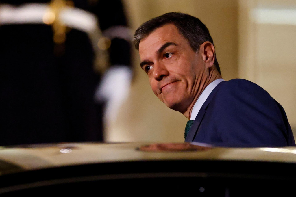 Španielsky premiér Pedro Sánchez. FOTO: Reuters