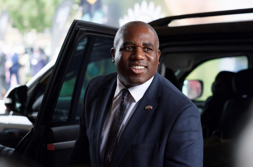 Britský minister zahraničných vecí David Lammy. FOTO: Reuters