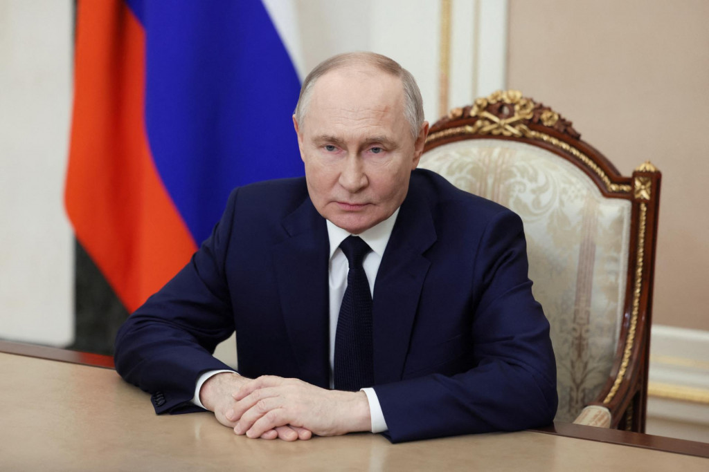 Ruský prezident Vladimir Putin. FOTO: Reuters