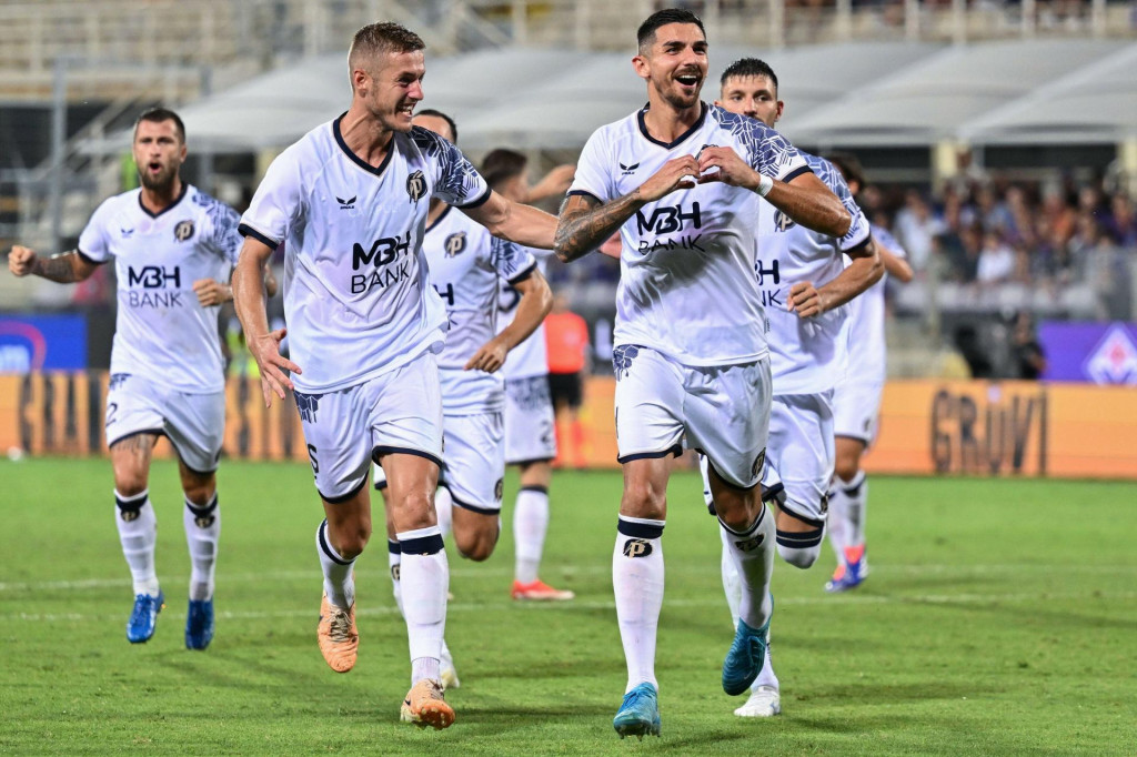 Futbalisti tímu Puskás Akadémia FC zažívajú zatiaľ parádnu sezónu. FOTO: Profimedia.sk