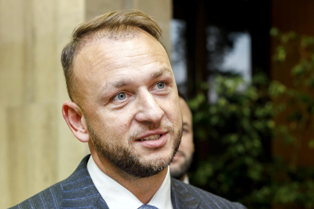 Minister vnútra Matúš Šutaj Eštok. FOTO: TASR/Dano Veselský