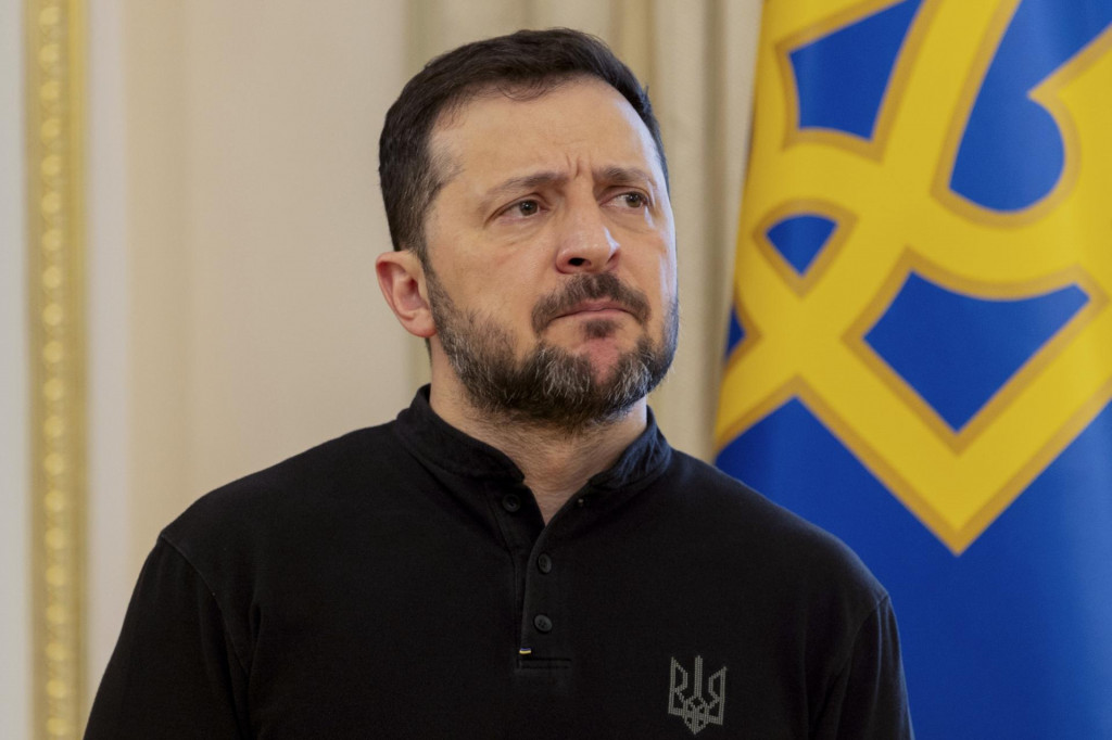 Ukrajinský prezidnet Volodymyr Zelenskyj. FOTO: TASR/AP