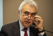 Na snímke výkonný riaditeľ Medzinárodnej agentúry pre energetiku Fatih Birol. FOTO: TASR/Jakub Kotian