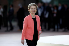 Na snímke šéfka Európskej komisie Ursula von der Leyenová. FOTO: Reuters