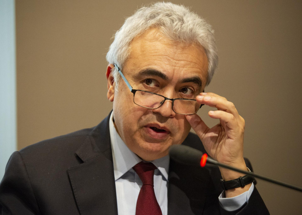 Na snímke výkonný riaditeľ Medzinárodnej agentúry pre energetiku Fatih Birol. FOTO: TASR/Jakub Kotian