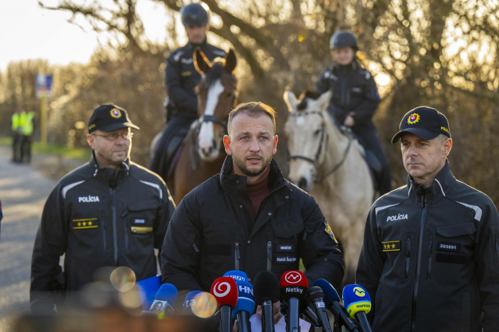 Minister vnútra Matúš Šutaj Eštok. FOTO: TASR/Jakub Kotian