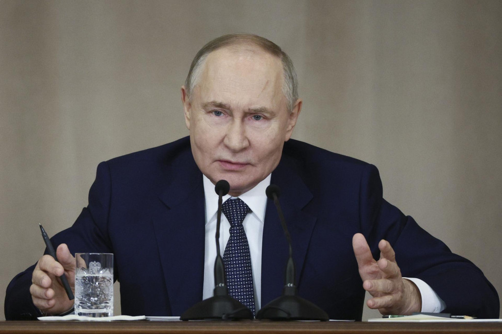 Ruský prezident Vladimir Putin. FOTO: TASR/AP