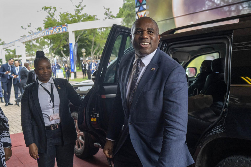 Britský minister zahraničných vecí David Lammy. FOTO: TASR/AP