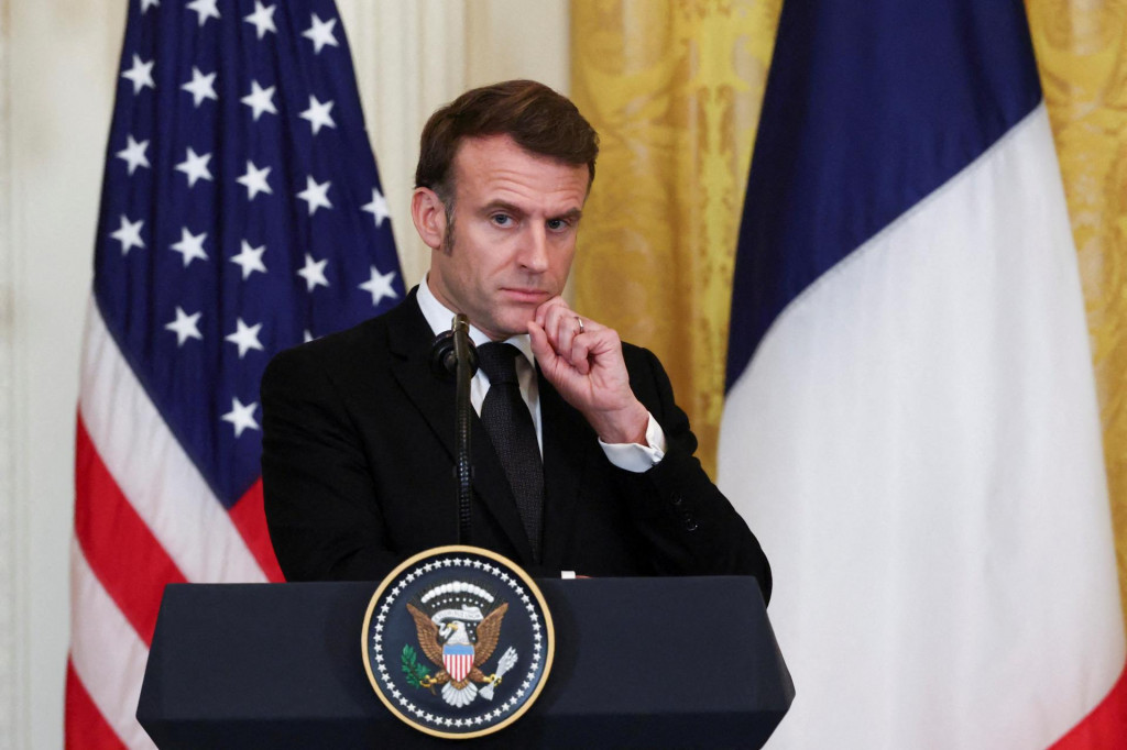 Francúzsky prezident Emmanuel Macron. FOTO: Reuters