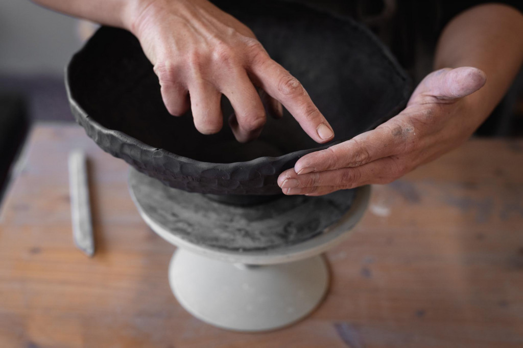 Keramická značka archív Unau, ukážky tvorby FOTO: Archív Unau