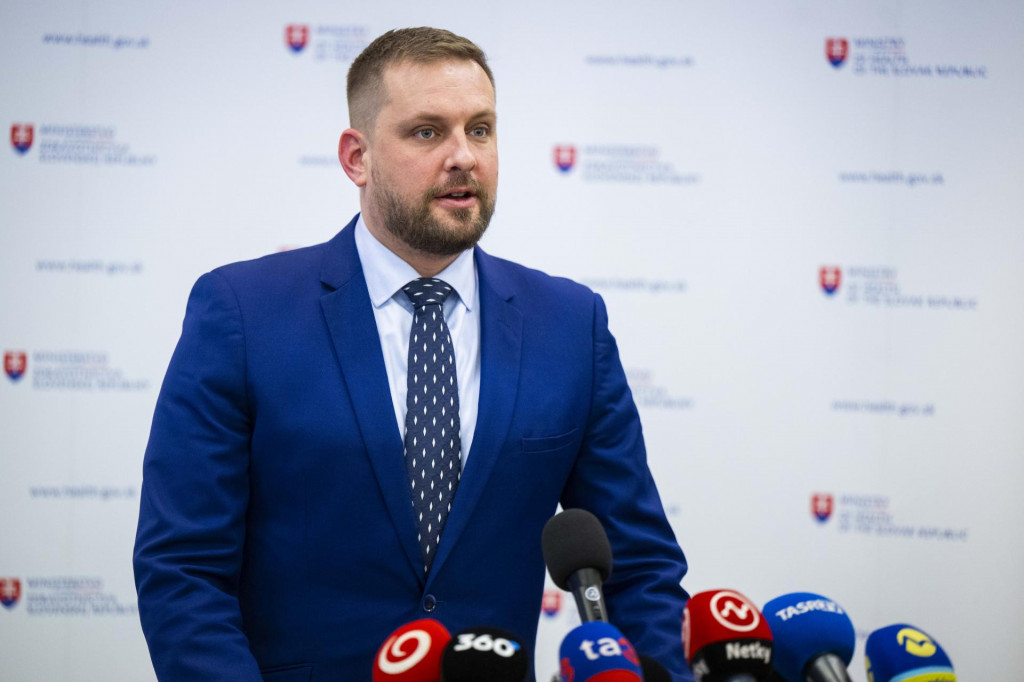 Na snímke minister zdravotníctva Kamil Šaško (Hlas). FOTO: TASR/Jakub Kotian