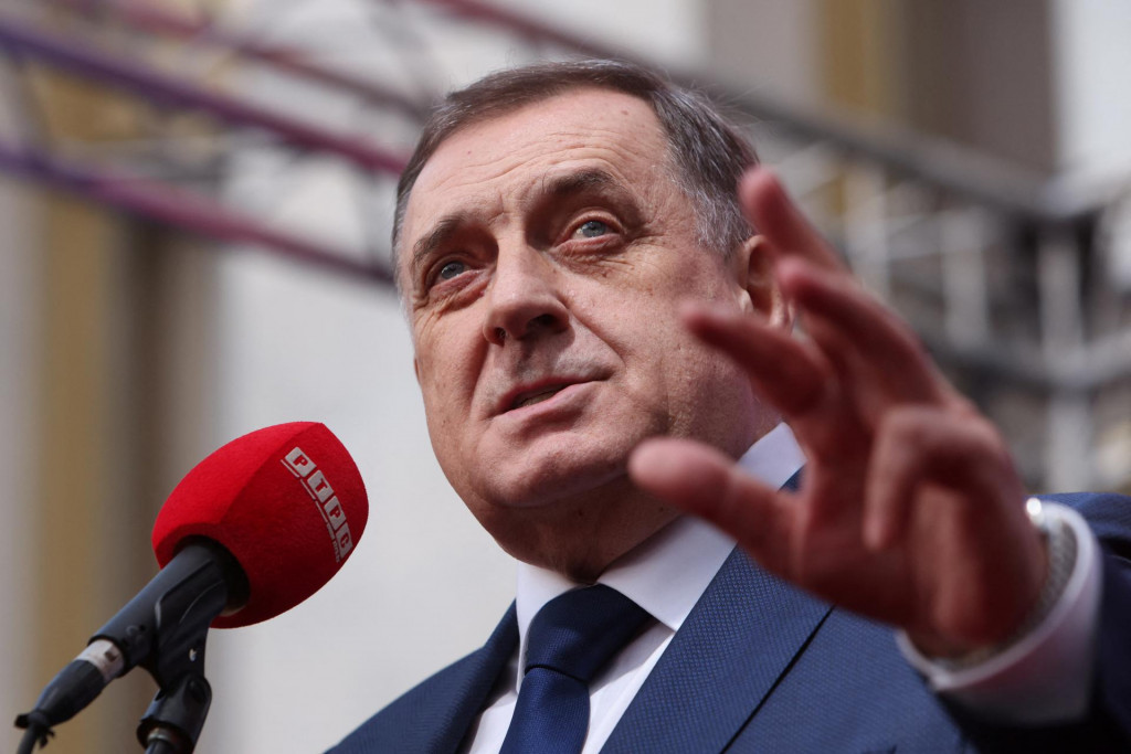 Prezident Republiky srbskej Milorad Dodik. FOTO: Reuters