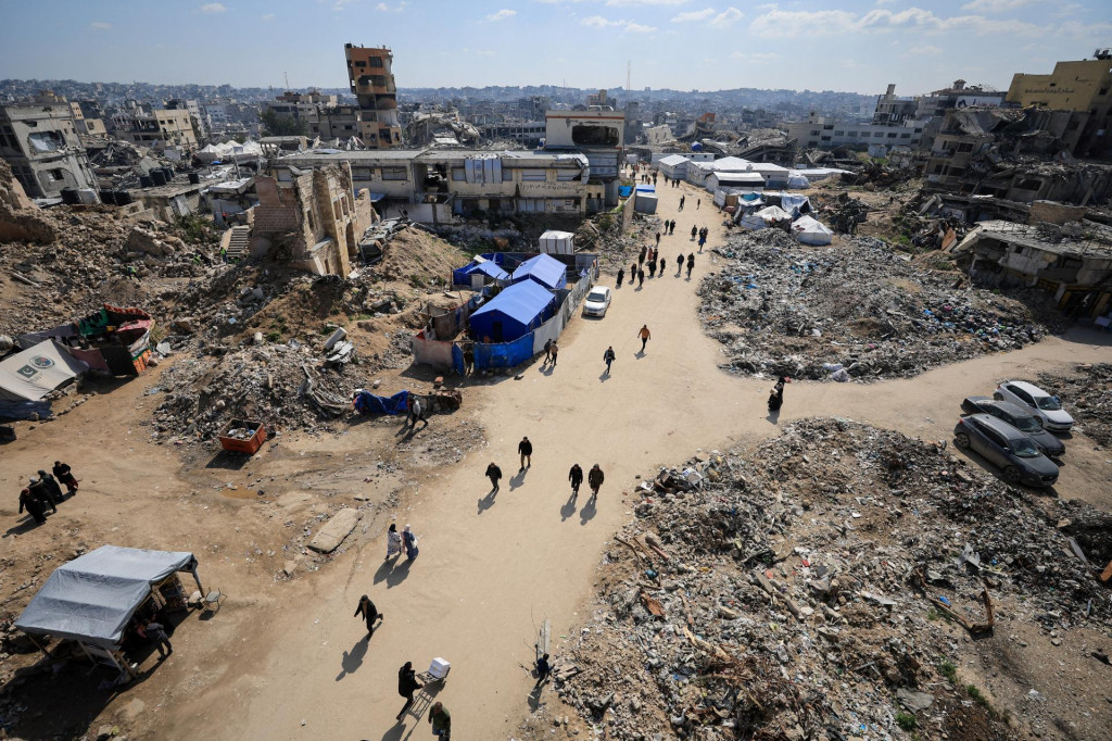 Pásmo Gazy. FOTO: Reuters