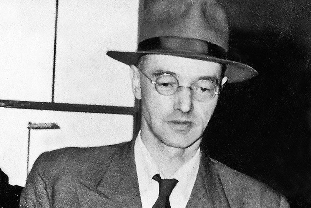 Nemecko-britský fyzik a sovietsky špión Klaus Fuchs.