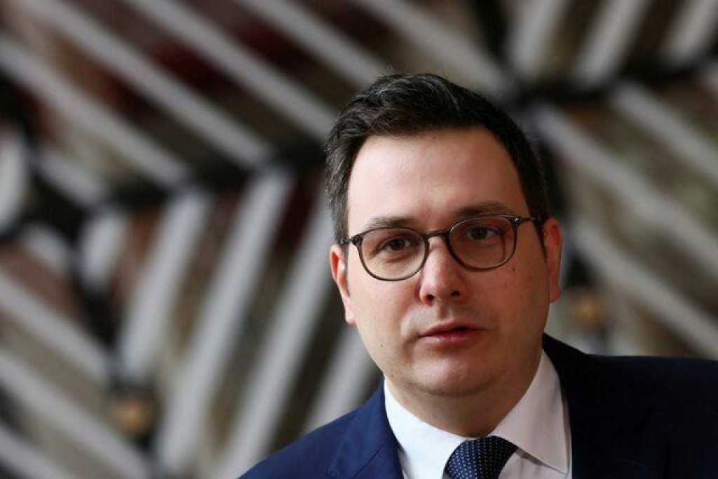 Český minister zahraničných vecí Jan Lipavský. FOTO: Reuters