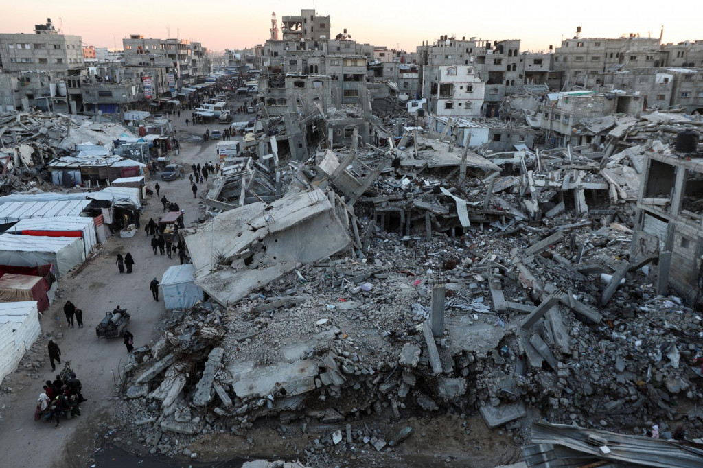 Pásmo Gazy. FOTO: Reuters