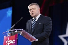 Slovenský premiér Robert Fico. FOTO: TASR/AP