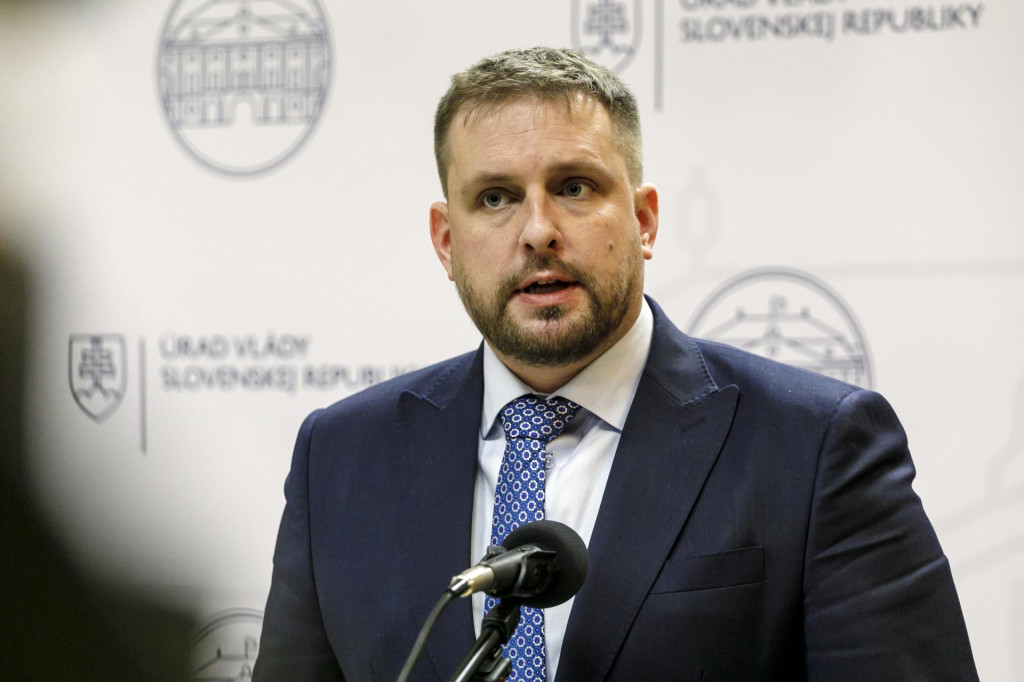 Na snímke minister zdravotníctva Kamil Šaško (Hlas). FOTO: TASR/Dano Veselský