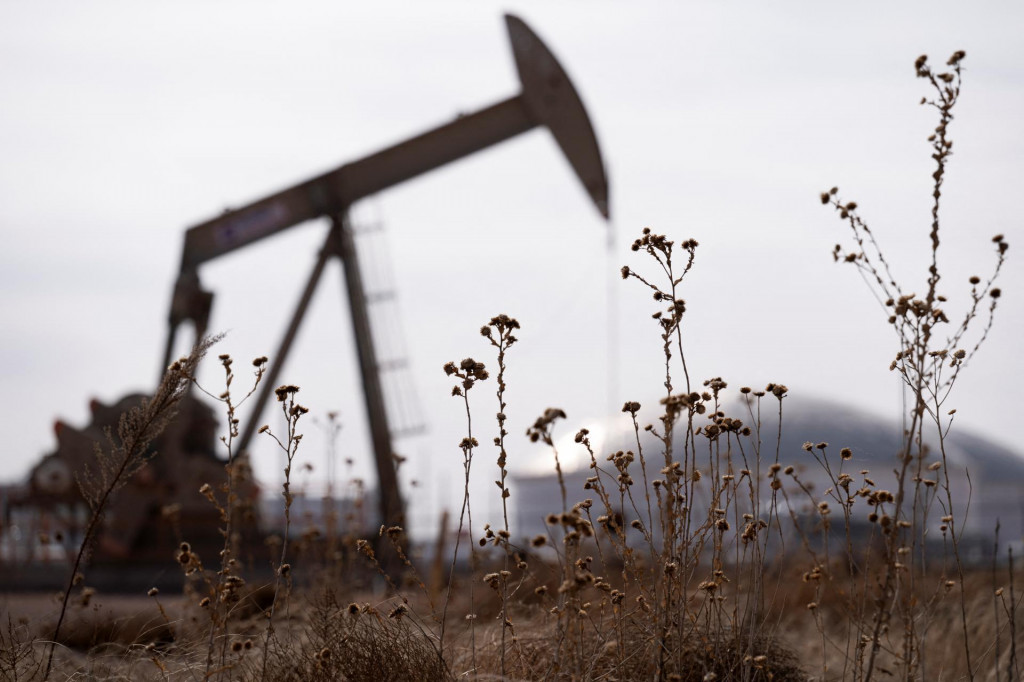 Barel americkej ľahkej ropy West Texas Intermediate (WTI) s dodávkou v apríli sa v piatok o 7.30 h SEČ predával po 69,85 dolára. FOTO: REUTERS