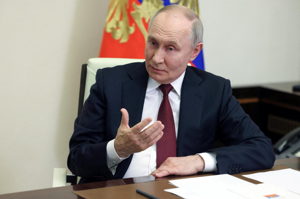 Ruský prezident Vladimir Putin. FOTO: Reuters